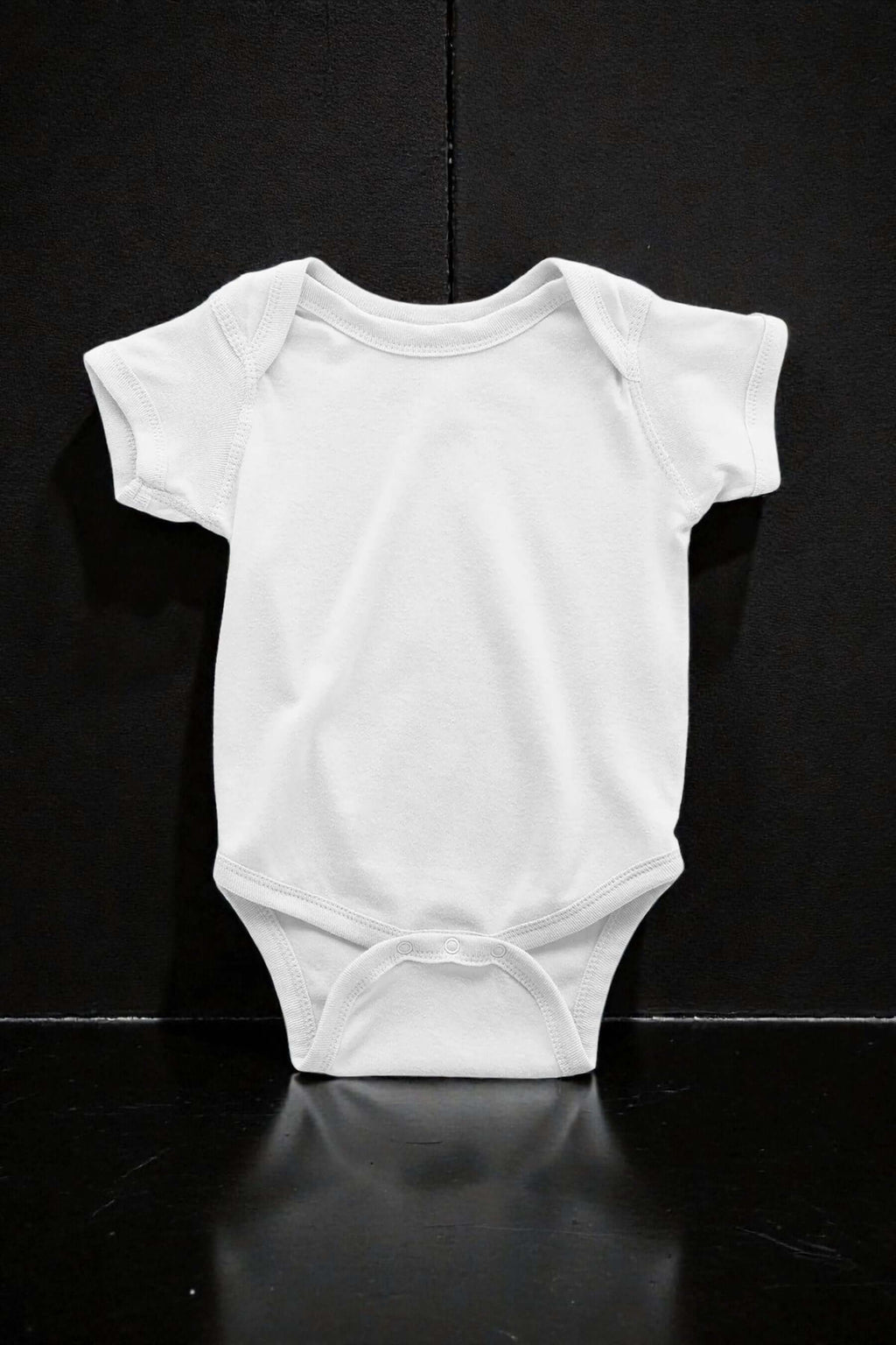 Unisex Beyaz Bebek Body